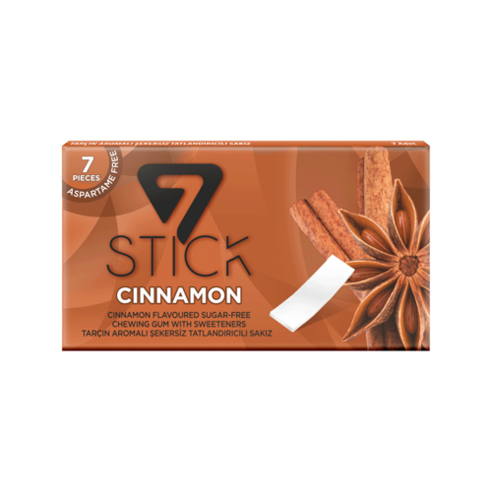 7 Stick Chewing Gum Cinnamon 7 Pcs