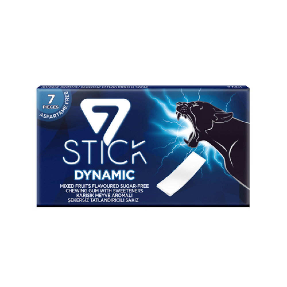 7 Stick Chewing Gum Dynamic 7 Pcs