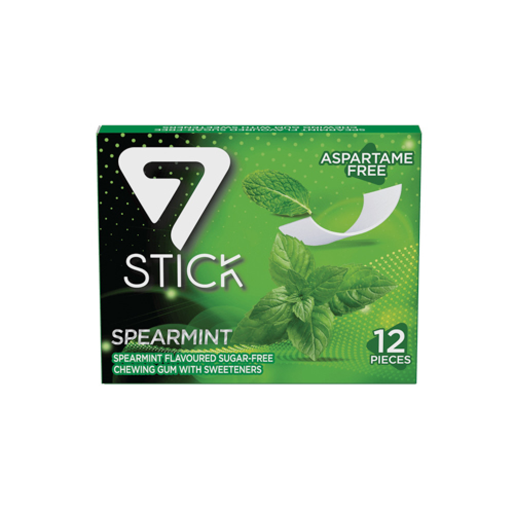 7 Stick Chewing Gum Spearmint 12 Pcs