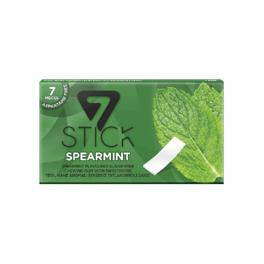 7 Stick Chewing Gum Spearmint 7 Pcs