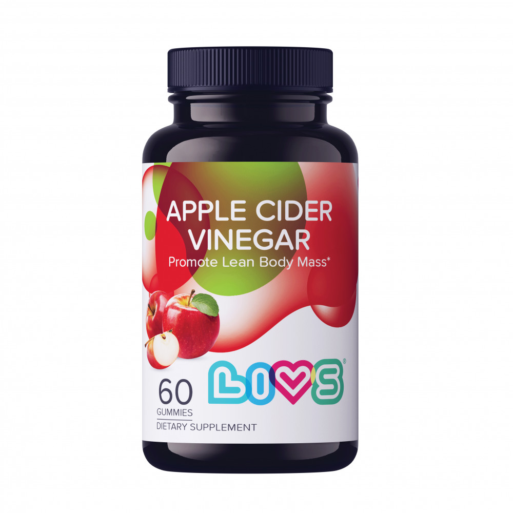 LIVS-APPLE CIDER VINEGAR 60 GUMMIES