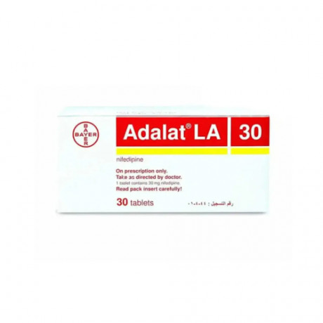 Adalat LA 30mg 30 Tablets