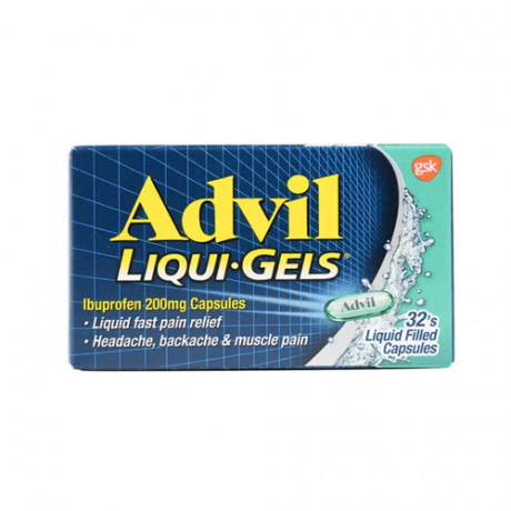 Advil Liqui-Gels 200mg 32 Capsules
