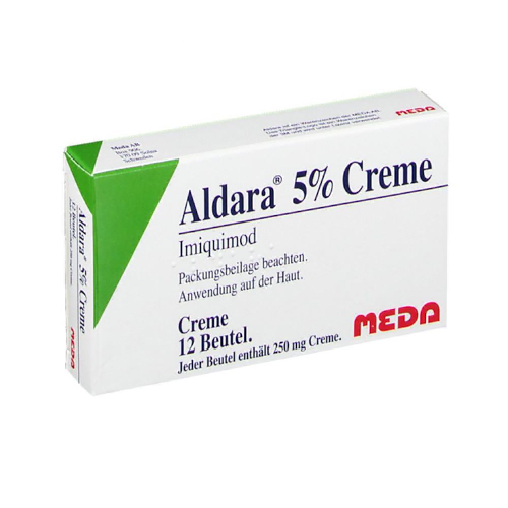 Aldara 5% Cream 250 Mg 12 Sachets 
