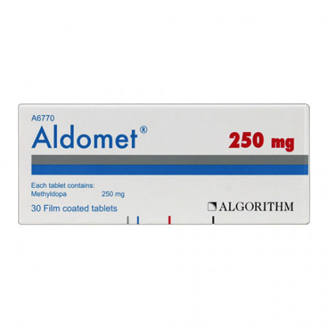 Aldomet 250mg 30 Tablets