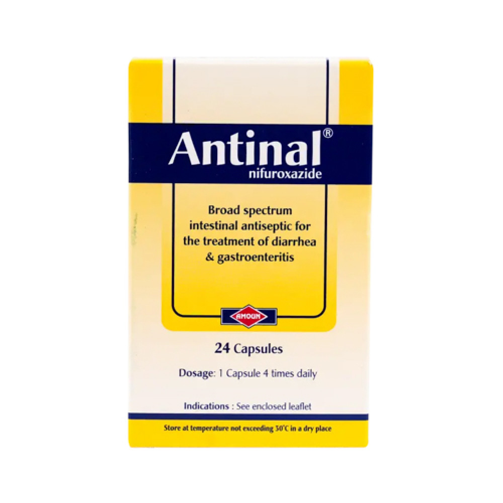 ANTINAL 200 MG 24CAP