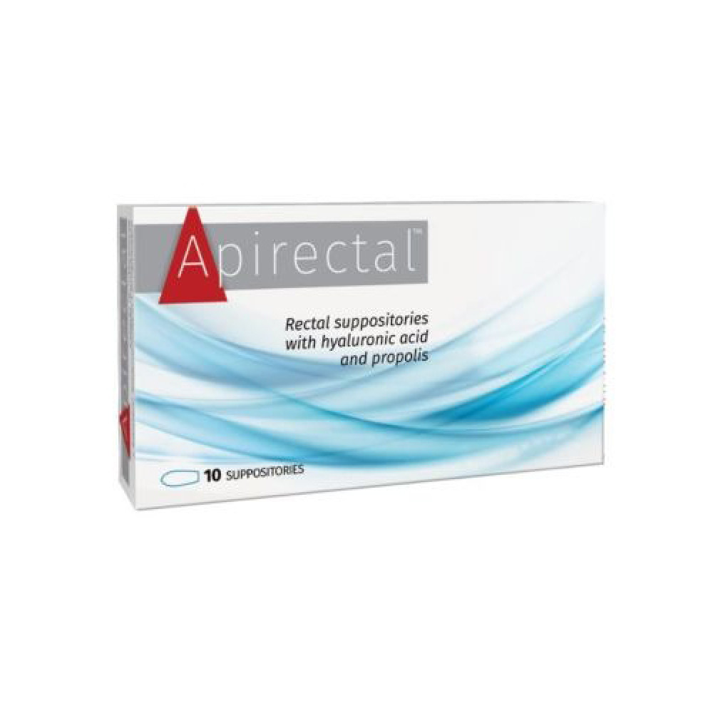 APIRECTAL 10 SUPPOSITORIES