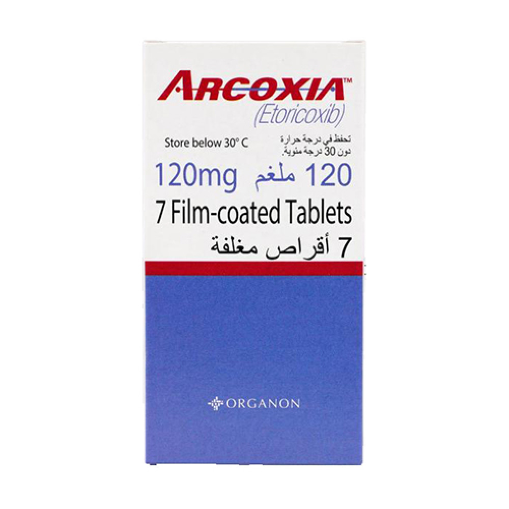 ARCOXIA 120MG 7 TAB