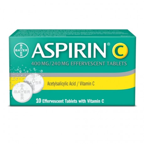 Aspirin C 10 Effervescent Tablets 