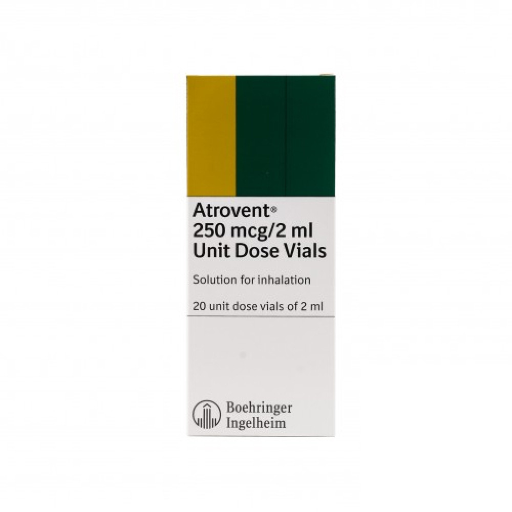 ATROVENT 250MCG/2ML SOLN 20VLS