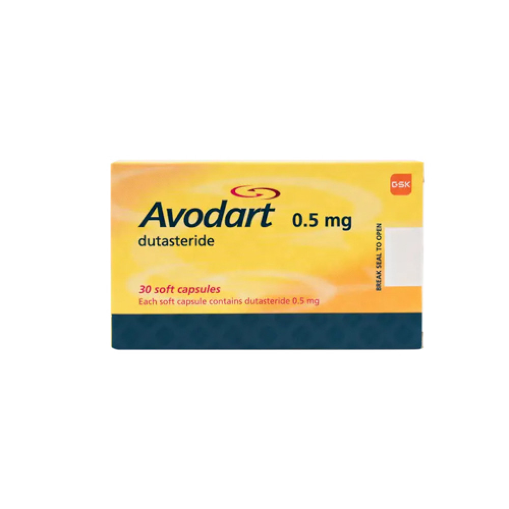 AVODART 0.5MG 30 SOFT CAPSULES