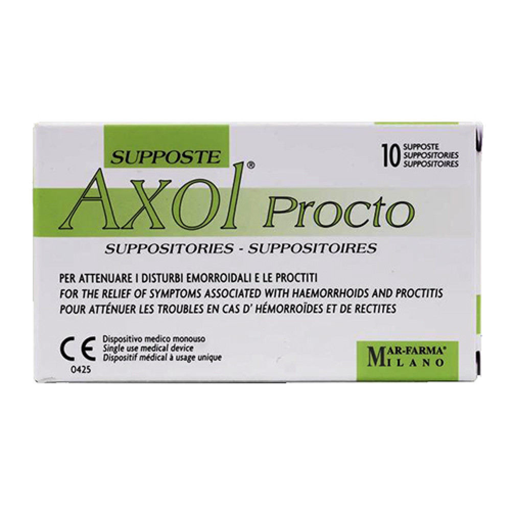 AXOL PROCTO 10 SUPPOSITOIRES