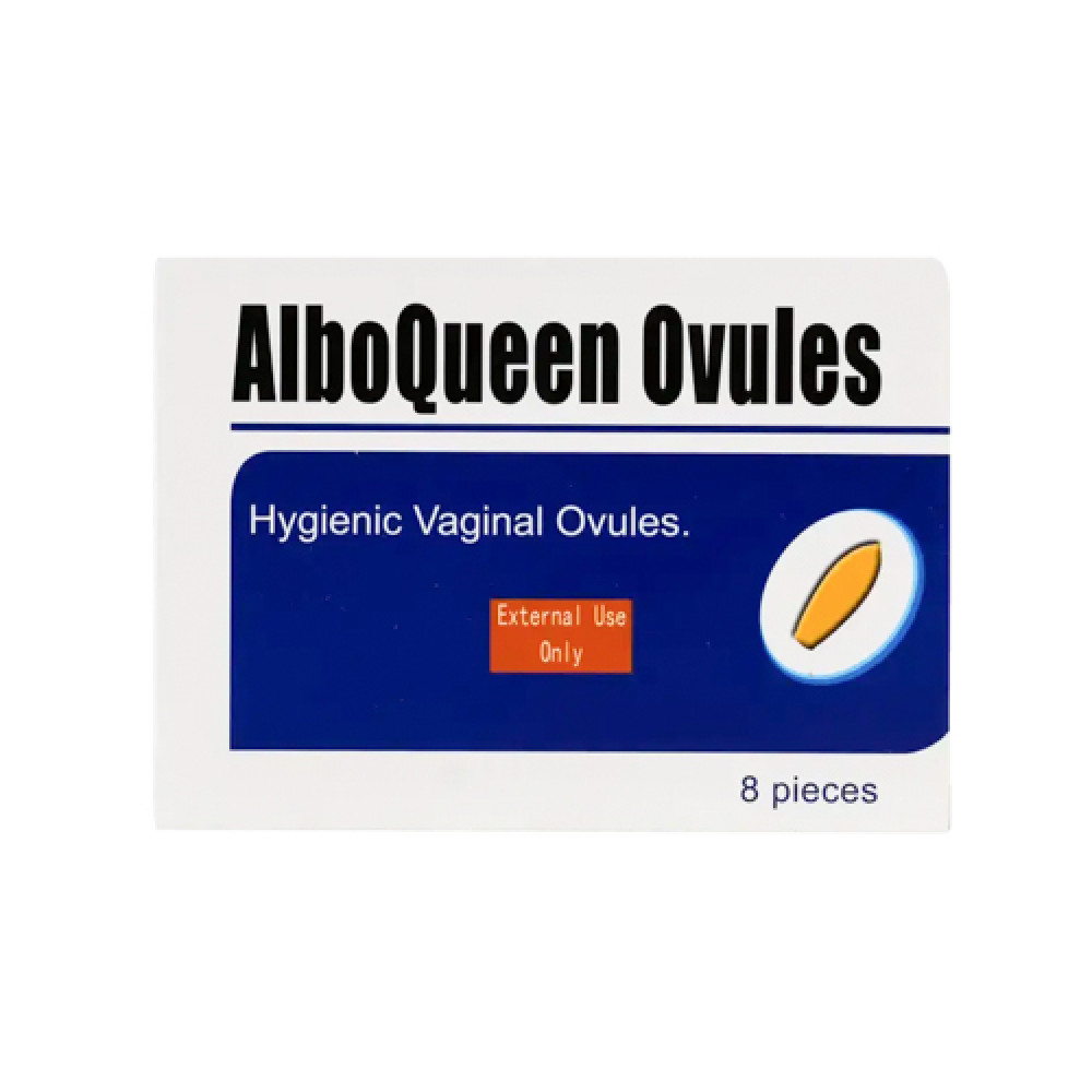 Albo Queen Vaginal Ovules 8 Pcs