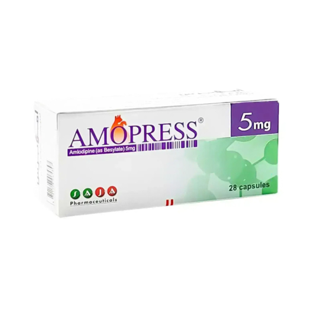 Amopress 5mg 28 Capsules