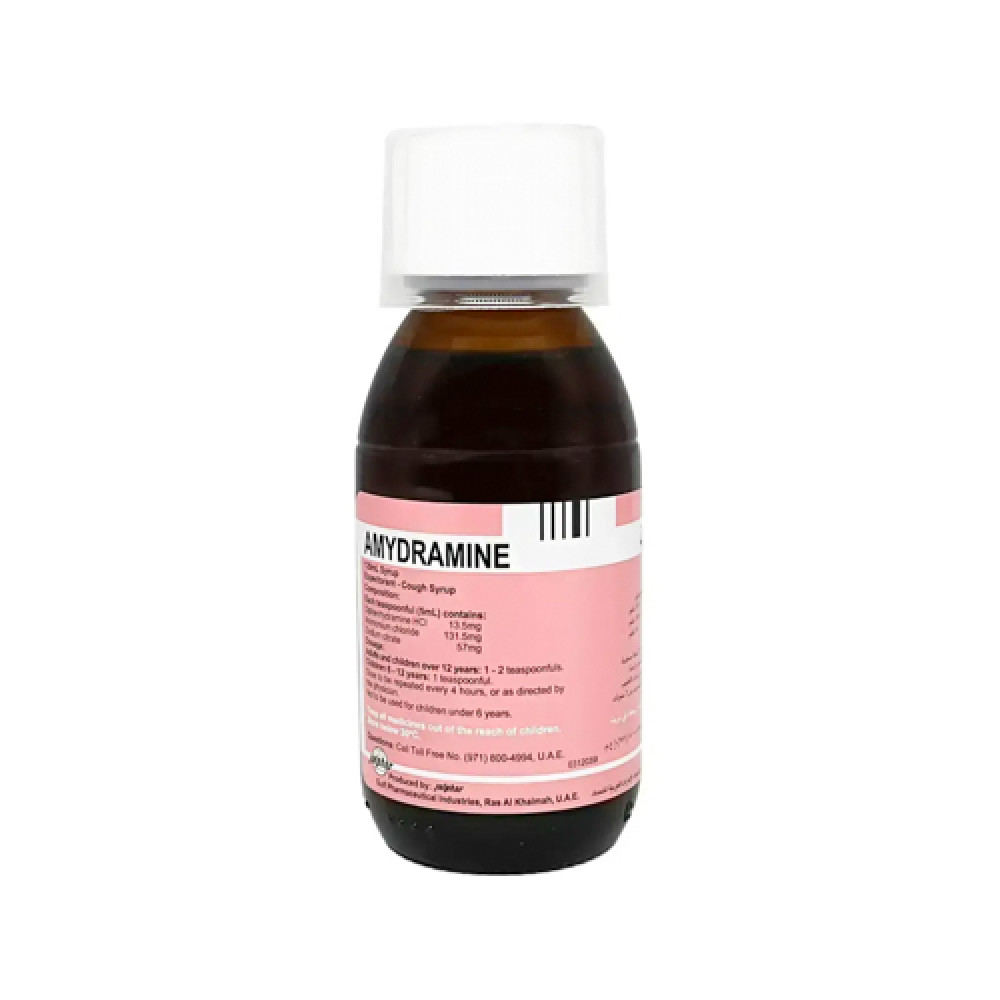 Amydramine Syrup 120ml for cough