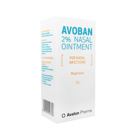 Avoban 2% Nasal Ointment 3g