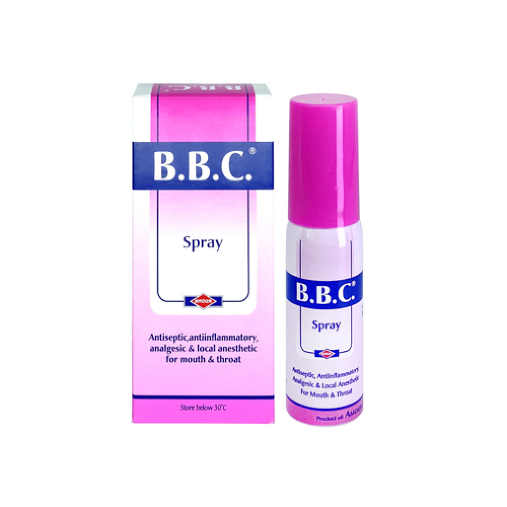B.B.C. Mouth & Throat Spray 25ml