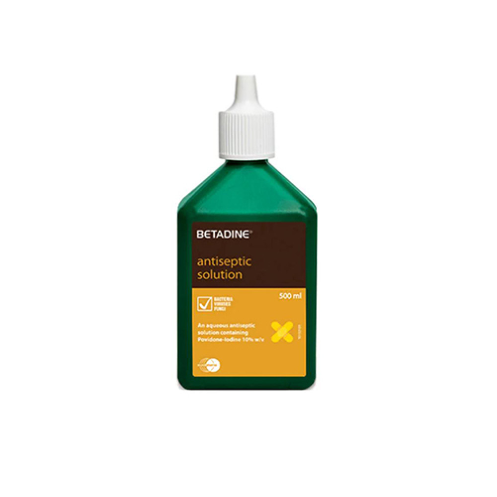 BETADINE ANTISEPTIC SOLUTION 500ML