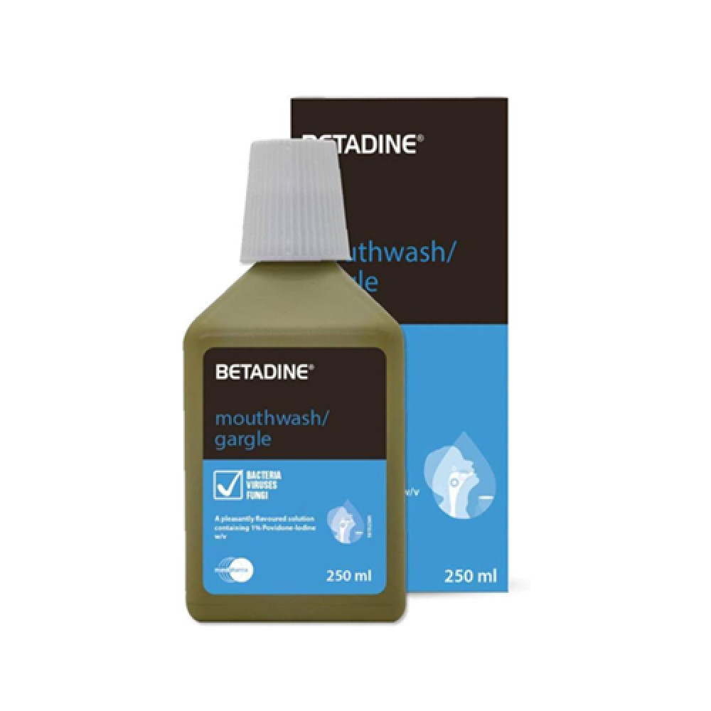 BETADINE GARGLE & MOUTHWASH 250 ML