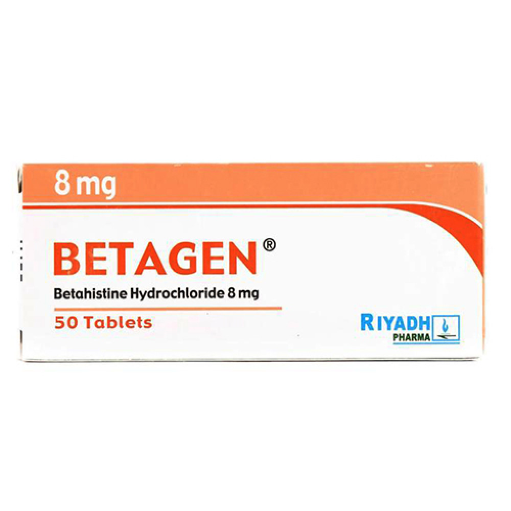 Betagen 8mg 50 Tablets