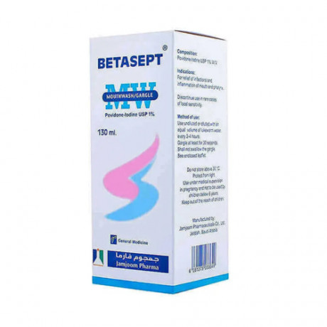 Betasept Gargle Mouthwash 130ml