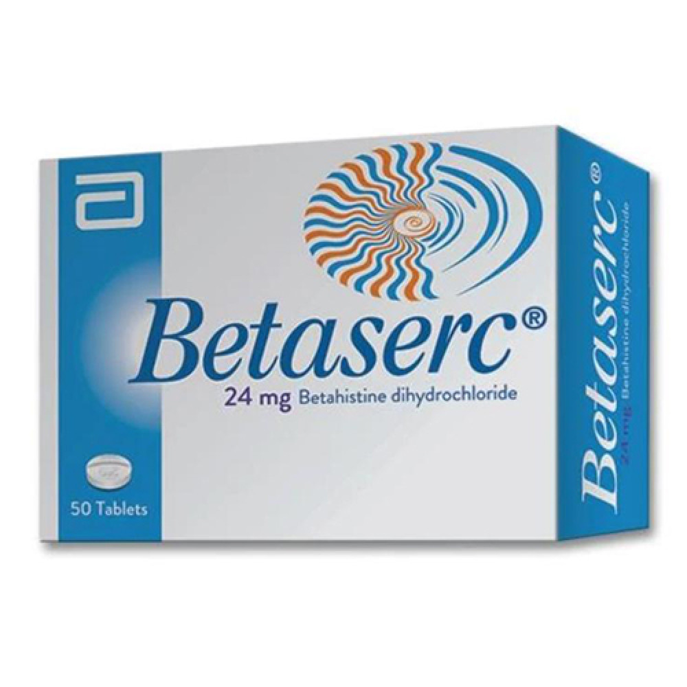 BETASERC 24MG 60 TAB