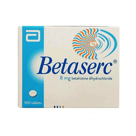 Betaserc 8mg 100 Tablets