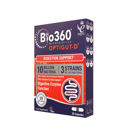 Bio 360 Optigut-D 10 Billion 30 Capsule 