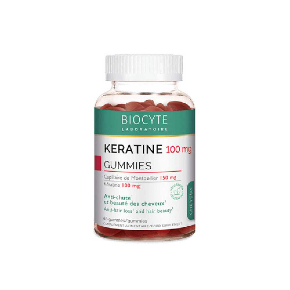 Biocyte Keratine 100mg 60 Gummies
