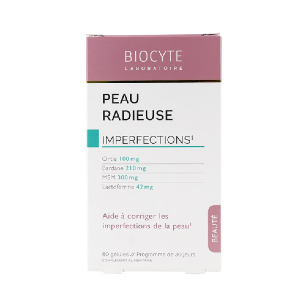 Biocyte Peau Radieuse Imperfections 60 Capsules