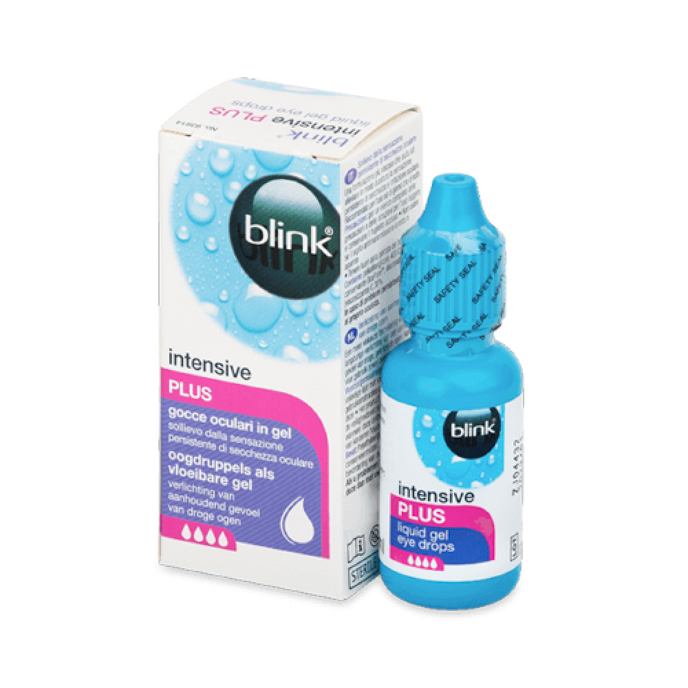 Blink Intensive Plus Liquid Gel Eye Drops 10ml