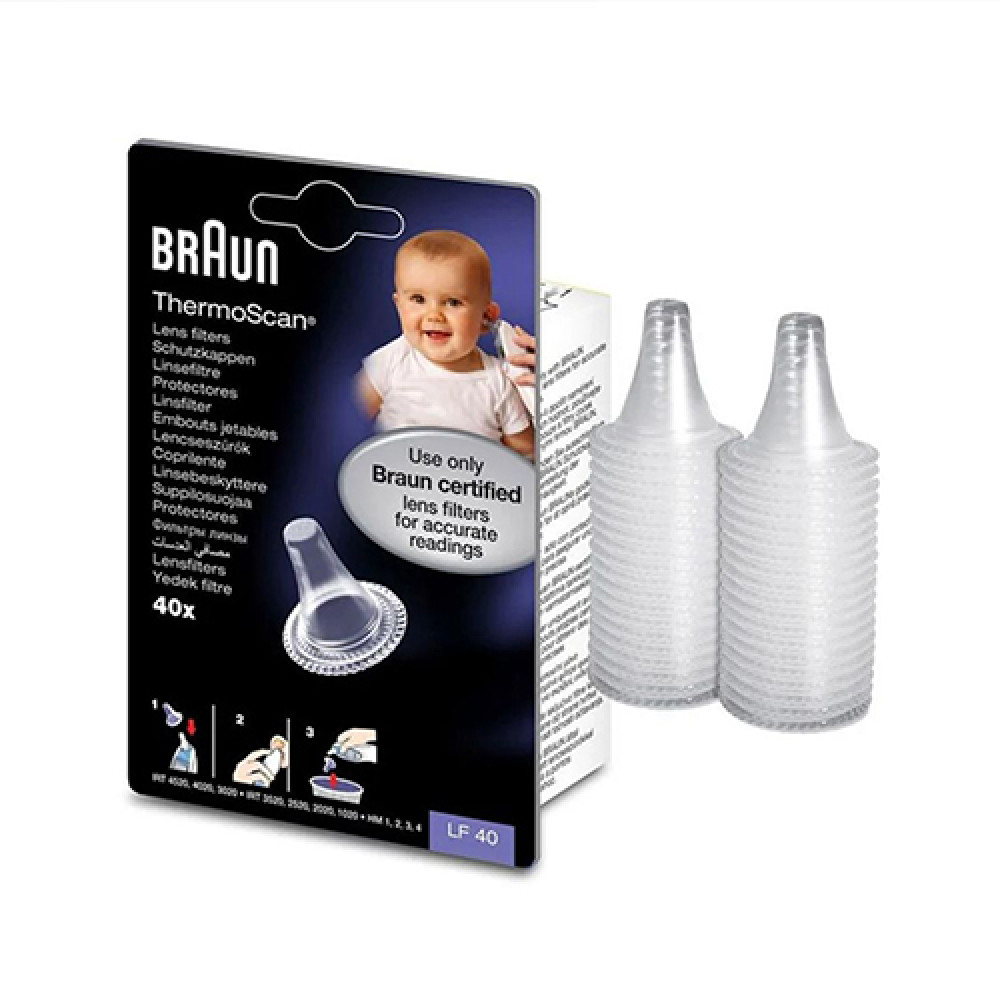 Braun Thermoscan Cover Caps 40pcs-LF40