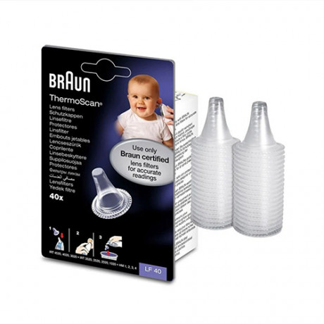 Braun Thermoscan Cover Caps 40 Pcs - LF40