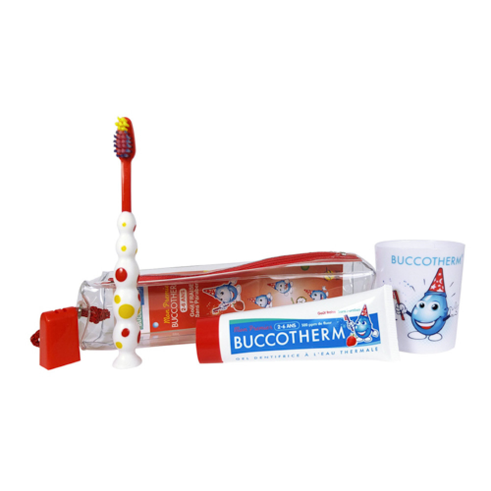 Buccotherm Kid 2-6 Years Toothpaste Kit - Strawberry
