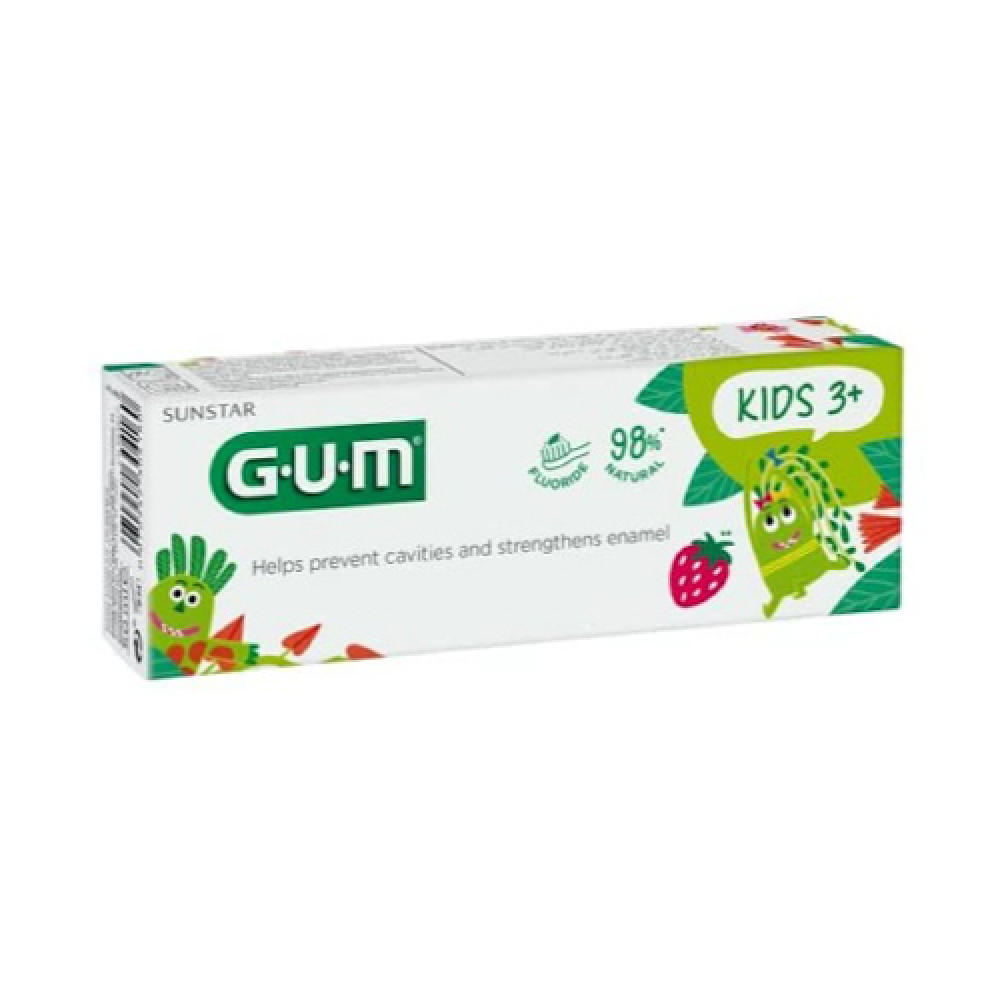 Butler Gum Kids +3 Years Toothpaste with Strawberry Flavour 50ml