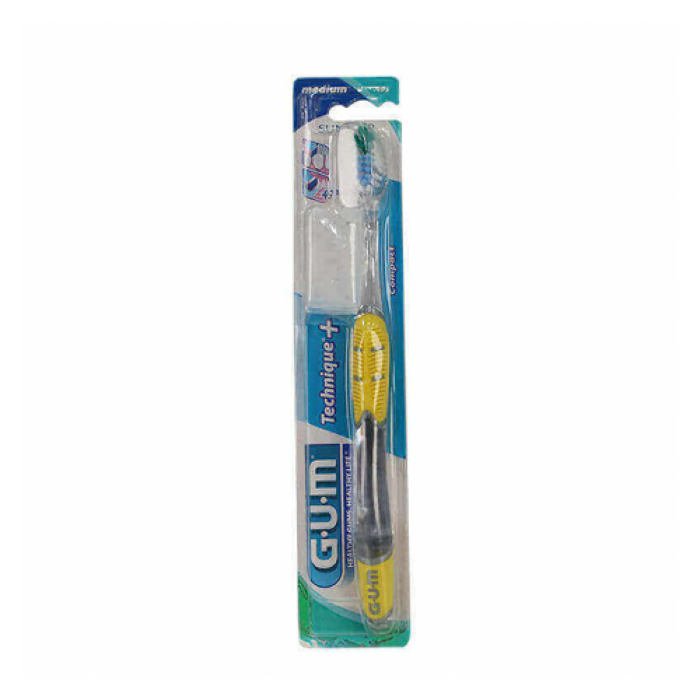 Butler Gum Technique Plus Compact Toothbrush Medium 1 Pc