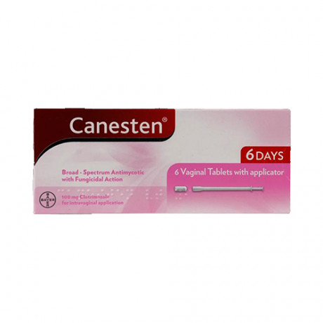 Canesten 0.1gm Vaginal 6 Tablets WIith Applicator