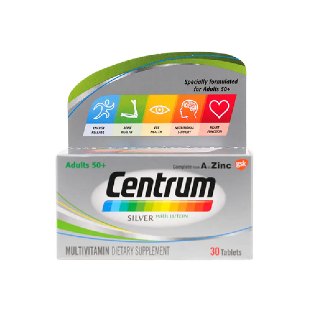 CENTRUM SILVER WITH LUTEIN 30 TAB