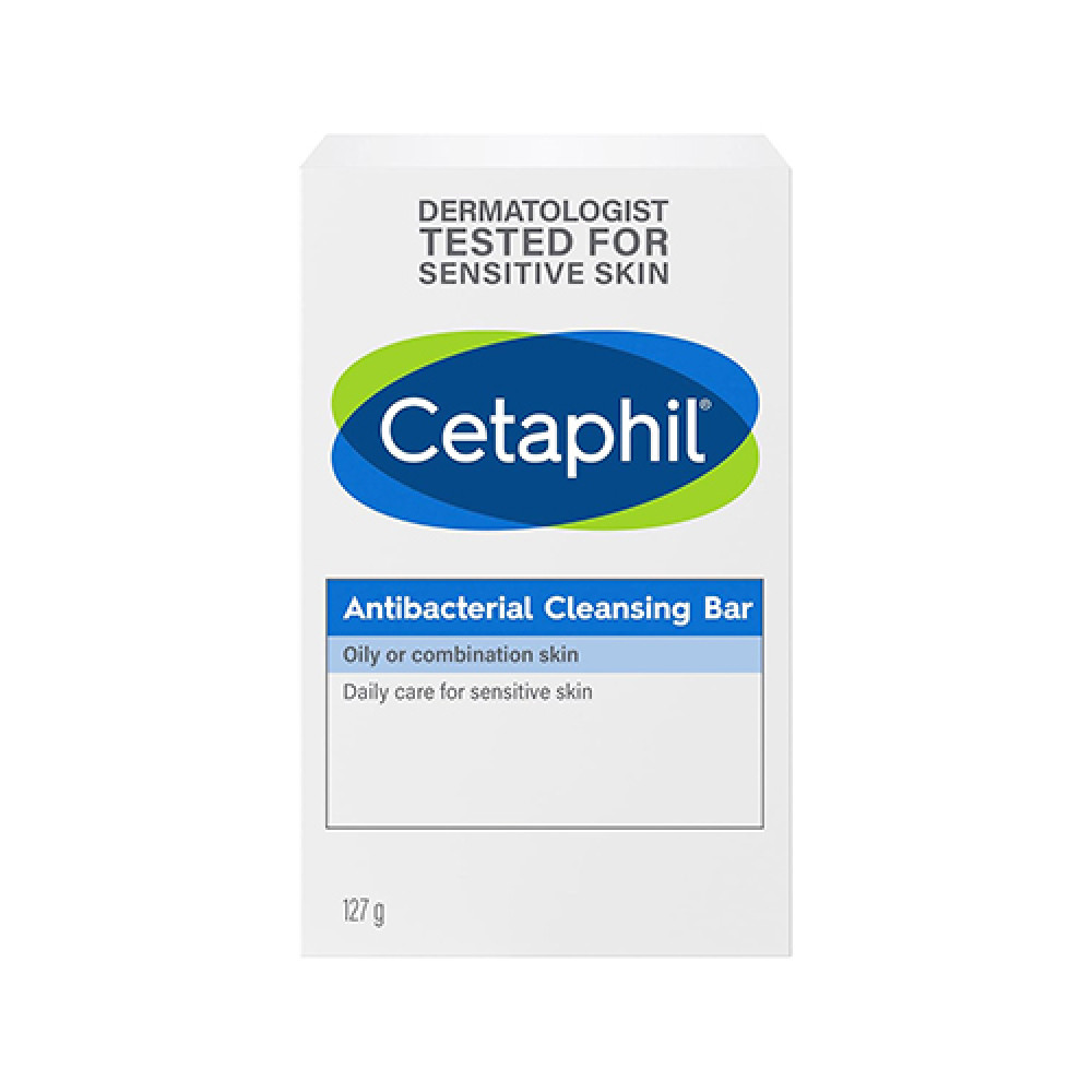 CETAPHIL ANTIBACTERIAL BAR 127GM