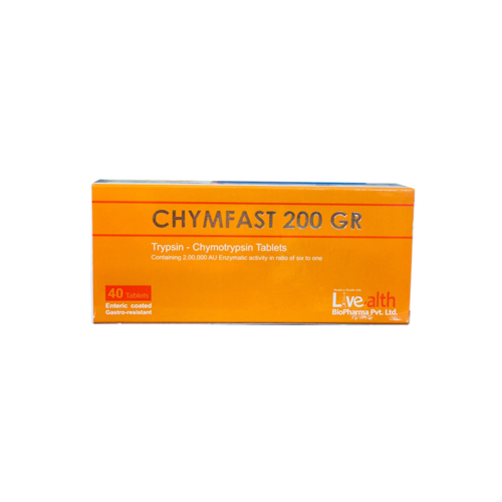 Chymfast 200 GR 40 Tablets