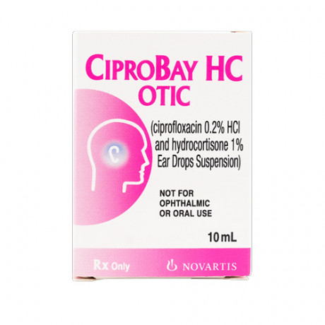 CIPROBAY HC OTIC SUSPENSION 10 ML