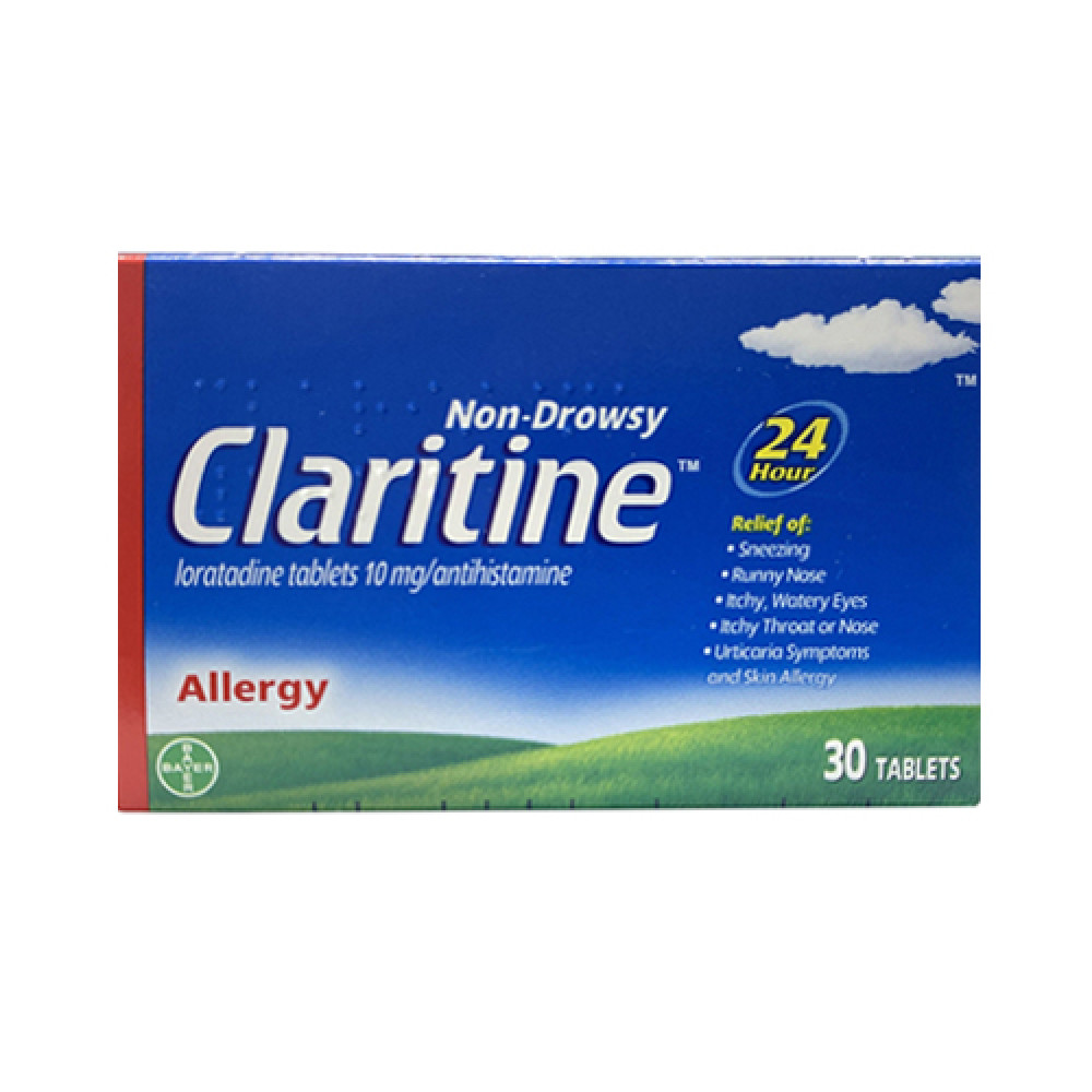 Claritine 10mg 30 Tablets 