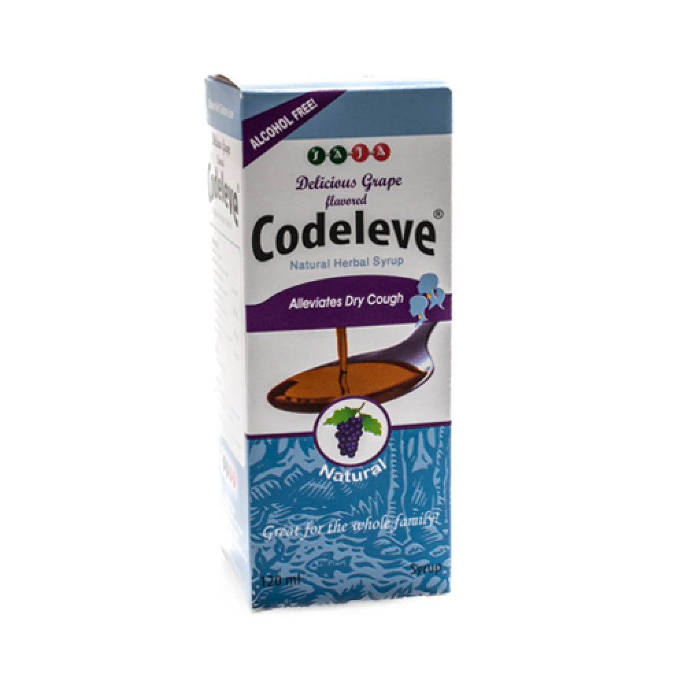 CODELEVE COUGH SYRUP 120ML