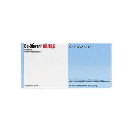 Co-Diovan 80/12.5mg 28 Tablets