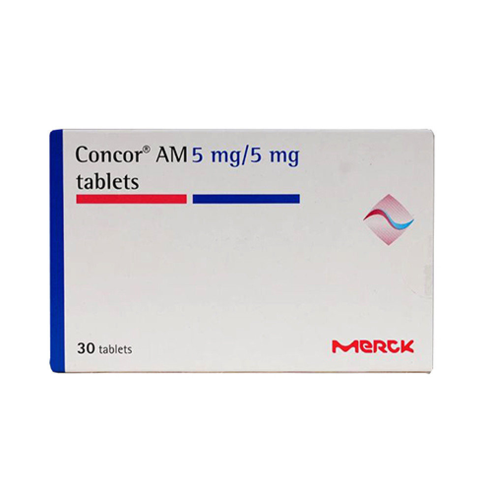 CONCOR-AM 5MG/5MG 30 TABLETS