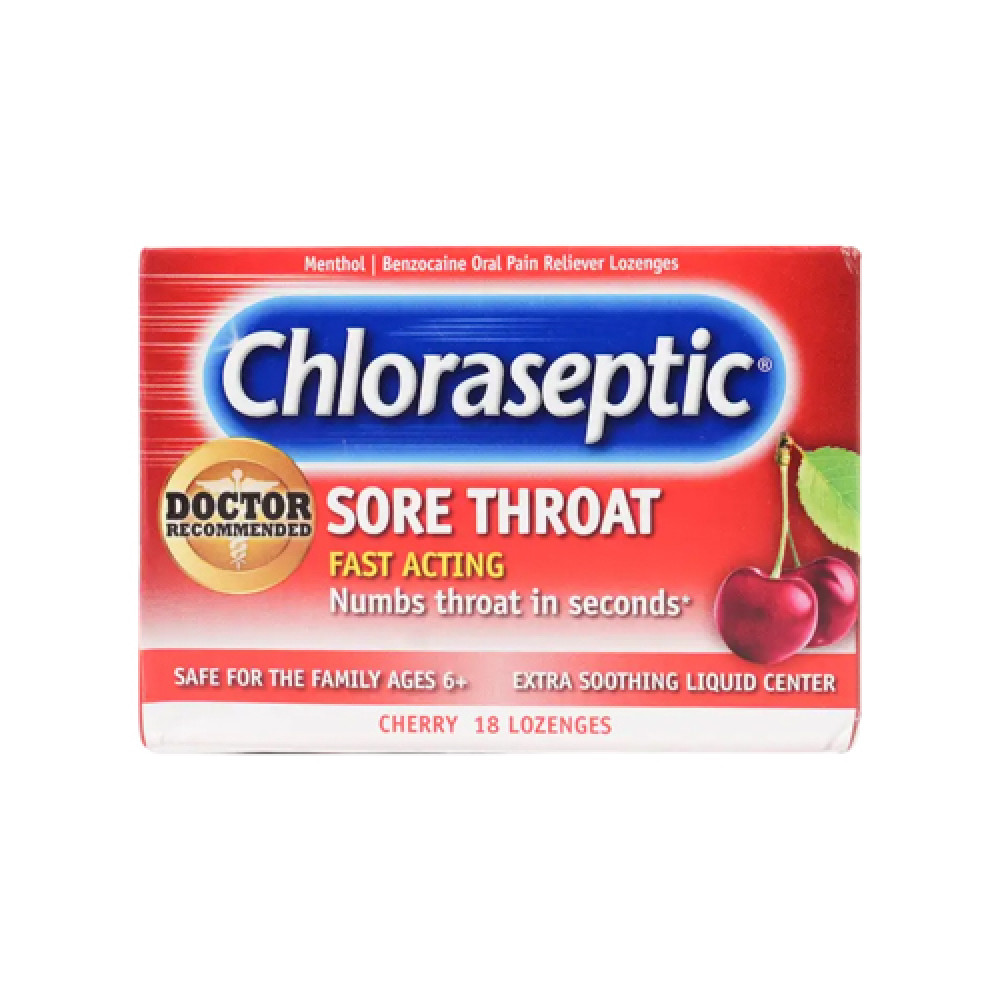 Chloraseptic Cherry 18 Lozenges