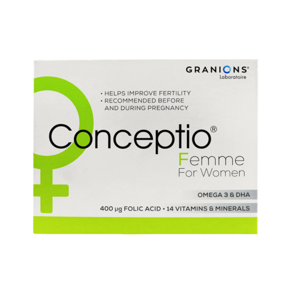 Conceptio For Women 30 Caps + 30 Softgels 