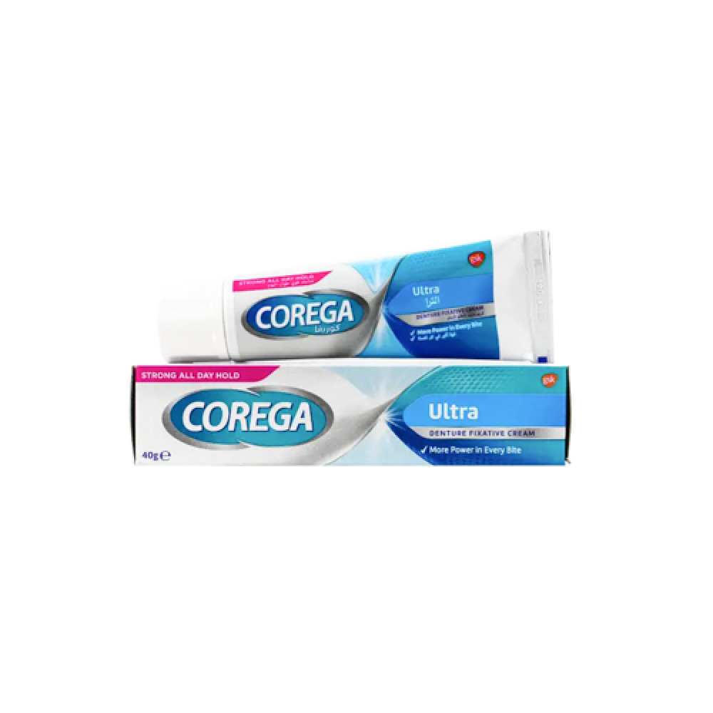 Corega Denture Fixative Cream- Ultra 40g