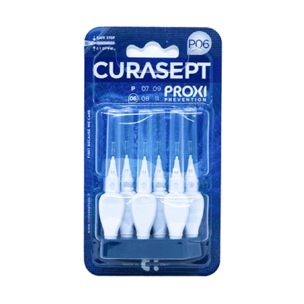 Curasept Proxi P06 White Interdental Brush 6 Pieces