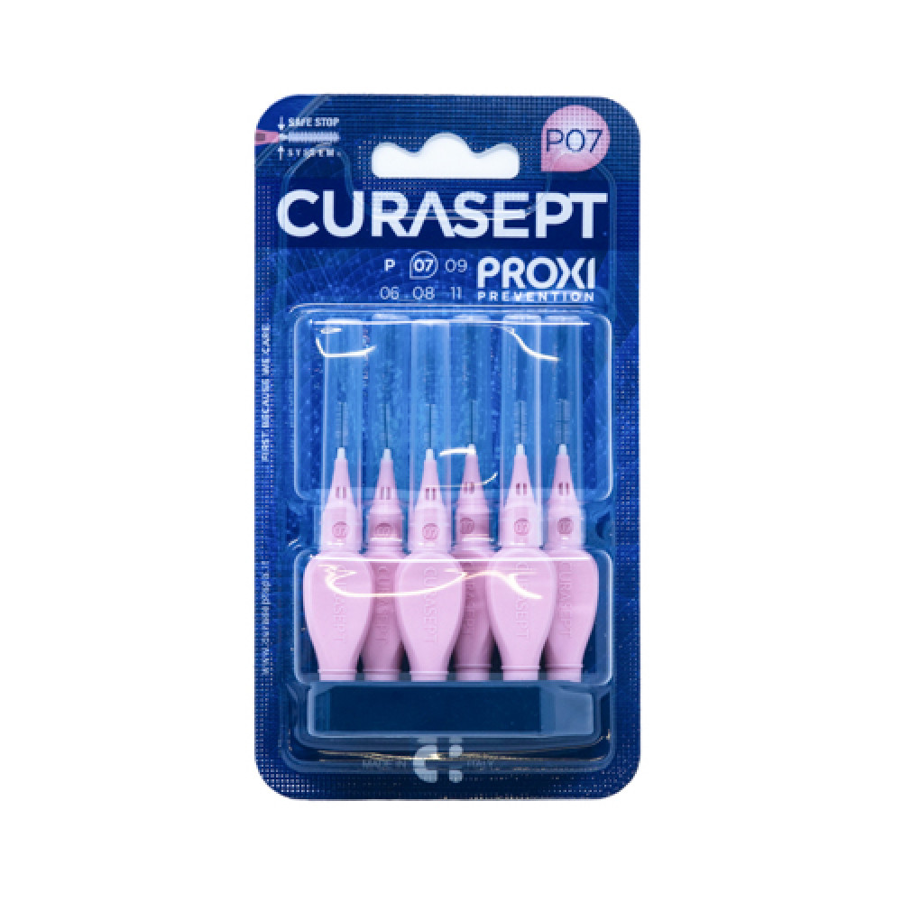 Curasept Proxi P07 Pink Interdental Brush 6 Pieces